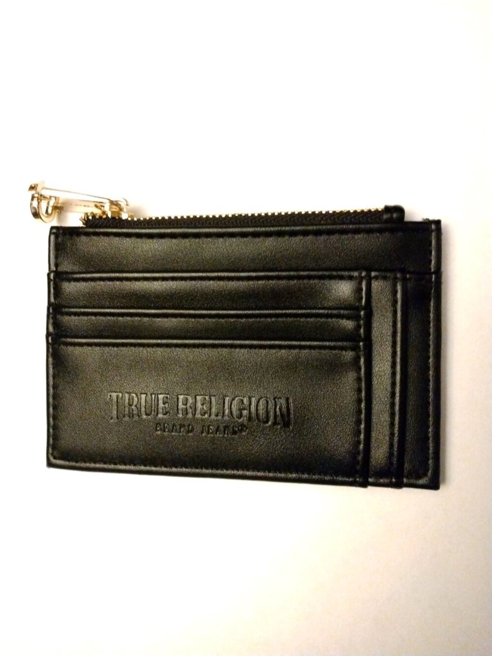 True Religion Men’s Black Card Wallet